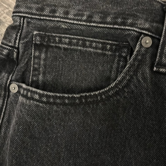 Madewell Black Denim Skirt - Picture 5 of 8